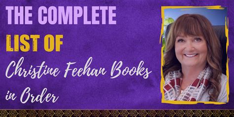 christine feehan|christine feehan books in order.